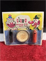 Vintage Clown Make-Up Kit Unused MOC