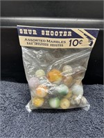 Vintage Shur Shooter Marbles MIB In Bag
