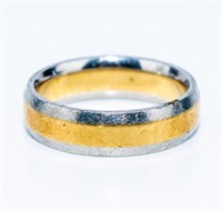 Jewelry 18kt Gold Men's Wedding Band
