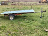 4 X4 TRAILER WITH EXTENDED HITCH