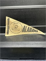 Vintage RARE Black Americana Alabama Pennant