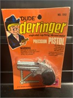 1974 Kilgore Derringer Cap Gun MOC Sealed Unusued