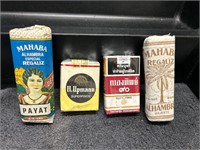 Vintage Foreign Tobacco Pack Lot