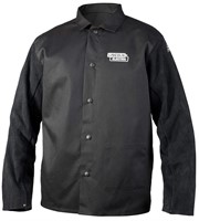 SIZE LARGE LINCOLN ELECTRIC  MEN'S WELDING JACKET