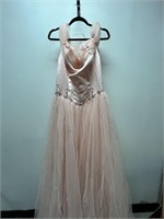 SIZE 10 WOMEN'S PINK GOWN