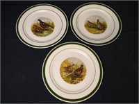 Homer Laughlin Pheasant Plates