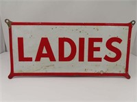 Ladies Enamel Sign