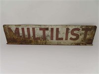 Multilist Sign