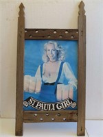St Pauli Girl Sign