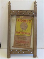 Riddle Soils Service Marion KS Framed Bag