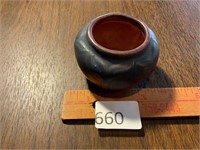 Van Briggle Art Pottery Small Pot Mulberry