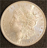 1884-S Morgan Dollar MS64 $145k