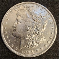 1894 Morgan Dollar MS63 $12k