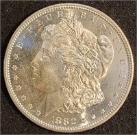 1882-S Morgan Dollar DMPL MS67 $45k
