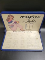Vintage Virginia Slims Advertisement Calender