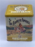 Collector Red Man Can 1991 Without Tobacco