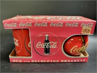 Vintage Coca-Cola Mug & Ornament