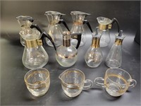 Vintage Pyrex Coffee Carafe w/  Oil & Vinegar