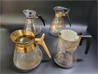 Vintage Flame Proof Pyrex & Douglas Coffee
