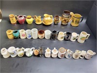 Various Mini Mugs & Pitchers