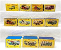 Vintage Matchbox Models of Yesteryear in boxes