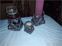 Candle holders metal candle holders