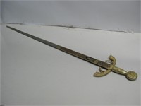 40" Long Toledo El Capitan Sword