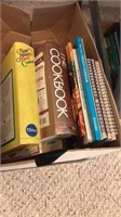 Box Lot of Cookbooks