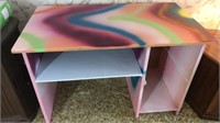 Painted Wood Craft Table