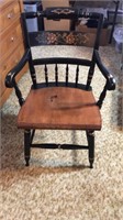 Hitchcock Roll Back Arm Chair