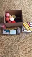 Box Lot of New Candles