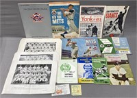 Sports Memorabilia Paper Ephemera Lot