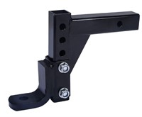 10” Adjustable Trailer Drop Hitch Ball Mount For 2