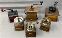 Coffee Grinders Mills Country Lot Collection