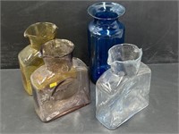 Blenko Art Glass Pitcher Carafes