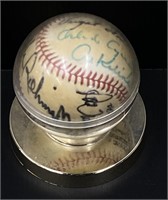 Signed Baseball; Kaline; Brooks; Cepeda
