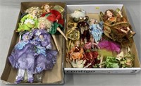 Fairy Figure Dolls Lot Collection