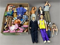 Dolls & Action Figures Lot Collection