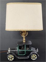 Cast Iron Model T Antique Car Lamp
