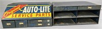 Auto-Lite Service Parts Advertising Store Bins