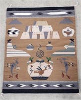 Native American Tapestry by Lerene Baibu (31 x