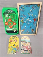 Toy Novelty Pinball Games incl Flintstones
