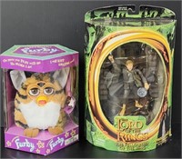 Furby & Lord of the Rings Figures Boxed