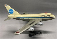 Pan Am Boeing 747 Battery Operated Model Airplane
