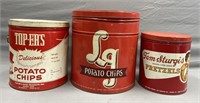 Advertising Tin Litho Cans Lot Collection