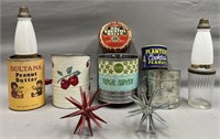 Country Kitchen Advertising Sifter & Lot