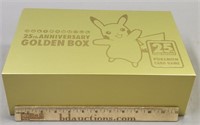 25th  Anniversary Golden Boxed Pokeman Card Game