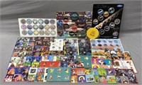 Pogs Game Tokens Lot Collection