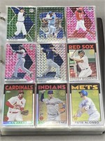 Baseball Cards Album Lot