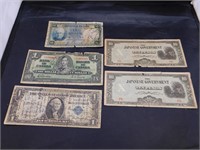 Pesos, Kron, Canadian, & US Bills